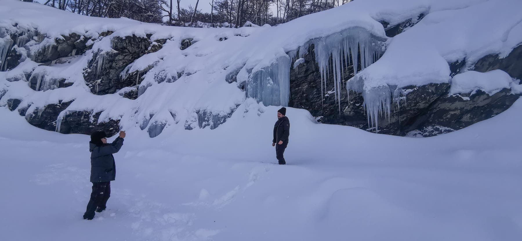 Camino Caleta María Invierno, Cordillera Darwin, Tierra del Fuego