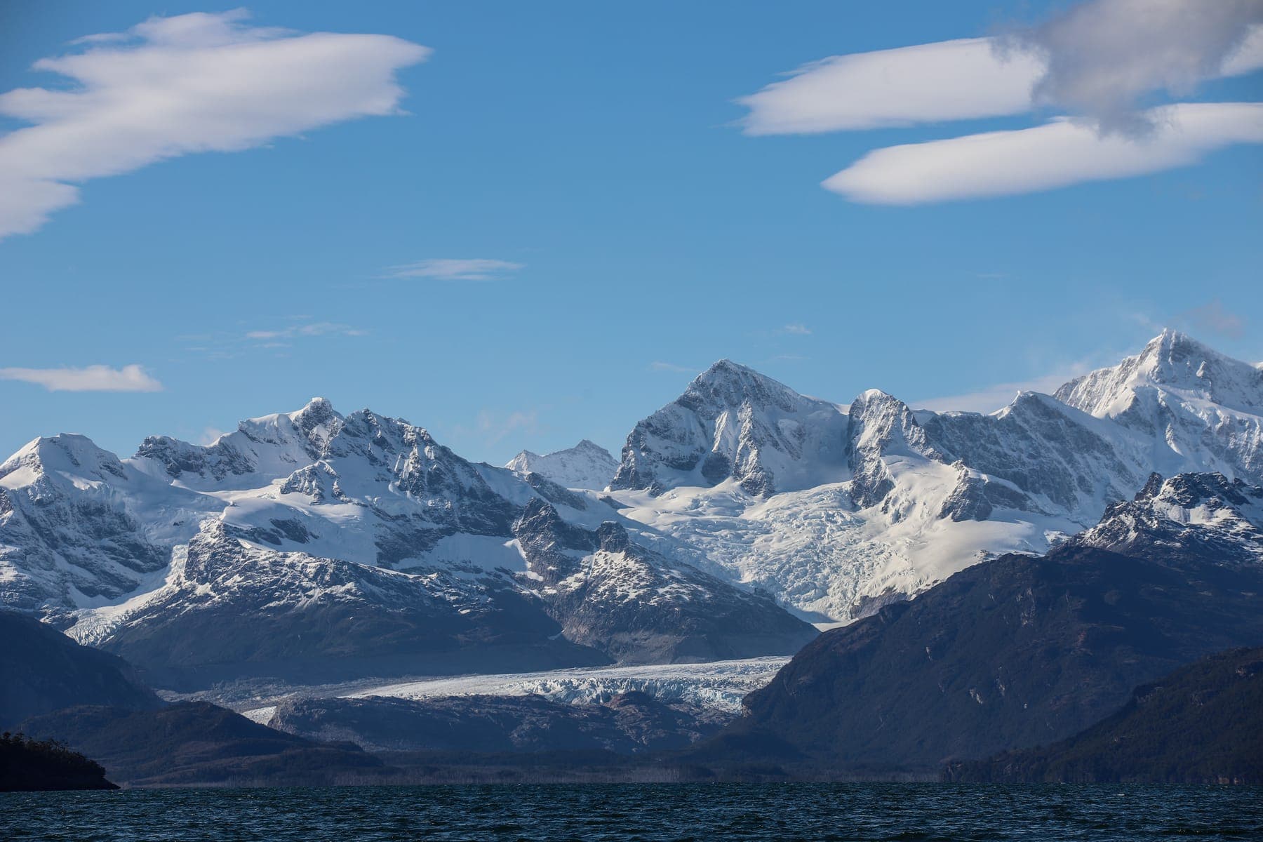 Glaciar Dalla Vedova, Cordillera Darwin, Tierra del Fuego
